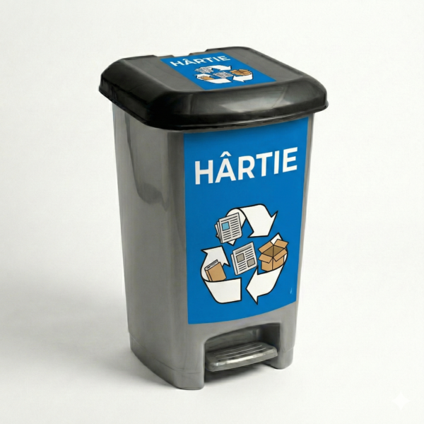 Cos colectare selectiva 20 litri hartie Cos colectare selectiva 20 litri hartie