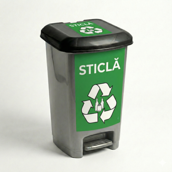 Cos colectare selectiva 20 litri sticla Cos colectare selectiva 20 litri sticla