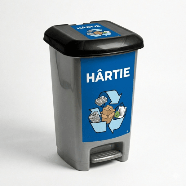 Cos colectare selectiva 30 litri hartie