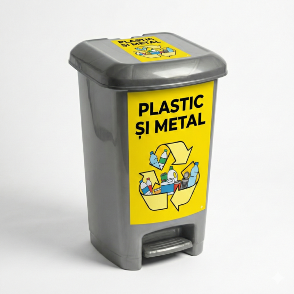 Cos colectare selectiva 30 litri plastic