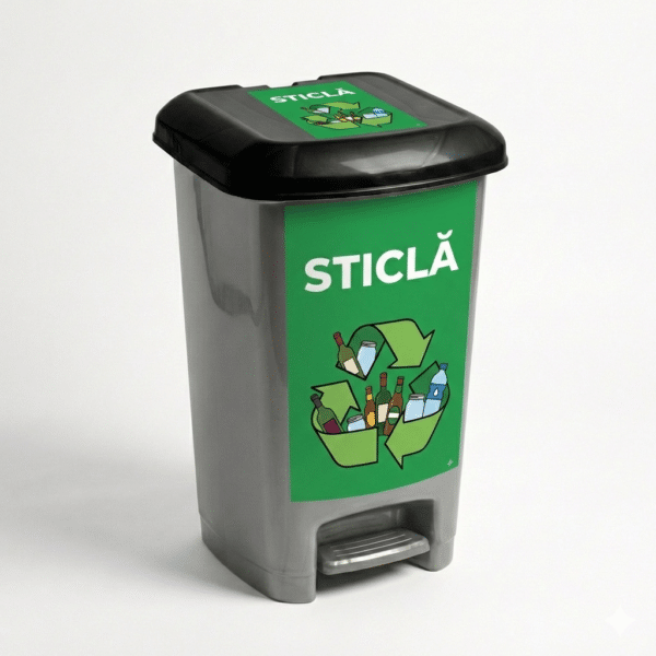 Cos colectare selectiva 30 litri sticla