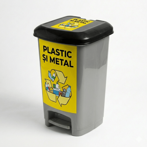 Cos colectare selectiva 50 litri plastic