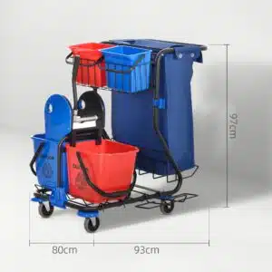 Carucior profesional curatenie CLEAPRO2-2